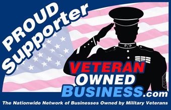 Proud Veteran Owned Business Supporter Badge